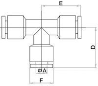 PMPE, All metal Pneumatic Fittings with NPT AND BSPT thread, Air Fittings, one touch tube fittings, Pneumatic Fitting, Nickel Plated Brass Push in Fittings